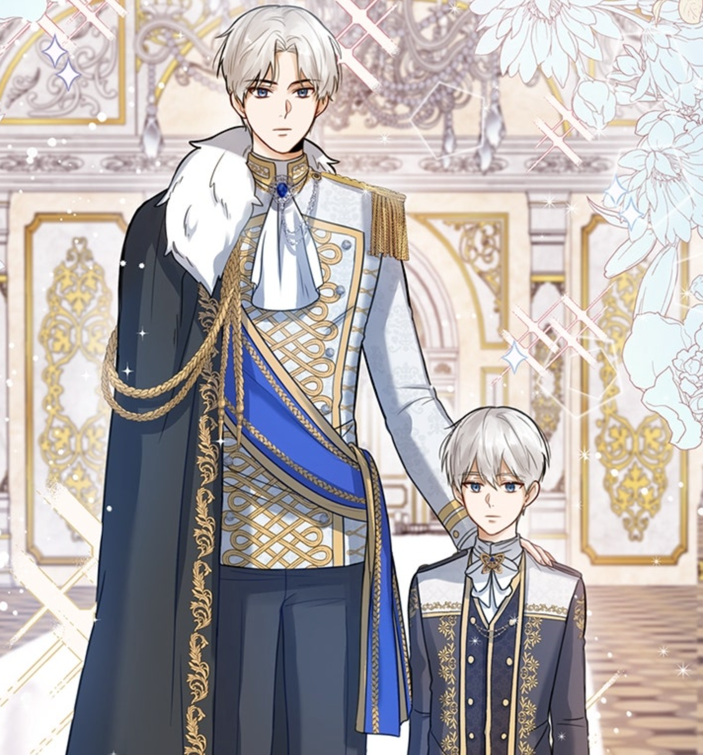 상태창보는아기황녀님만화 소개